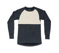 T-shirt manches longues DEVOLD EXPEDITION MERINO SILK SHIRT WMN (INK/OFFWHITE) Femme L