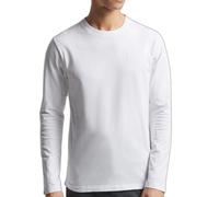 T-shirt manches longues en coton bio Superdry Vintage Logo Blanc 2XL