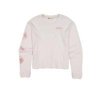 T-shirt manches longues en coton femme Mons Royale Yonder Blanc XL
