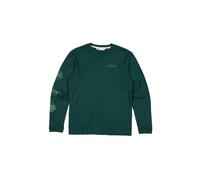 T-shirt manches longues en coton Mons Royale Yonder Vert S