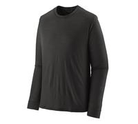T-shirt manches longues en laine mérinos Patagonia Cap Cool Noir S