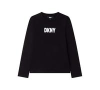 Dkny D35s32 Long Sleeve T-shirt Noir 10 Years Fille