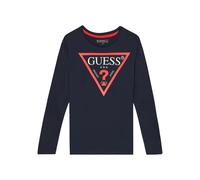 T-shirt manches longues enfant Guess Core Bleu 14 ans