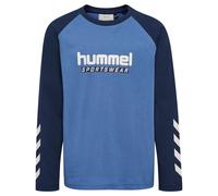 Hummel T-Shirt fonctionnel bleu / bleu marine / blanc, Taille 98-104