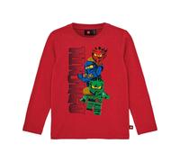 Kabooki Lego NINJAGO T-shirt L/S - Rouge - LWTAFFY 603, rouge, 110