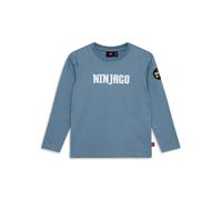 T-shirt manches longues enfant Lego Wear Ninjago Lwtano 614 Bleu 8 ans
