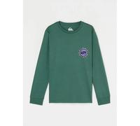 T-shirt manches longues enfant Quiksilver EV Duality Vert 16 ans