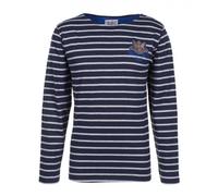 T-shirt manches longues enfant Vent du Cap Ecrivik Bleu 10 ans