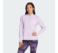 adidas Terrex MT Half-Zip Maillot De Course Femmes-Lilas, Taille L