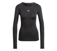 Adidas T-shirt manches longues Techfit Noir – Regular – Femme – XL