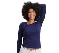 T-shirt manches longues femme Bamboo Basics Lara (x2) Bleu S