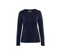 T-shirt manches longues femme Blaklader Bleu S