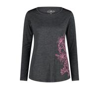 Cmp 33n5596 Long Sleeve T-shirt Gris 2XS Femme