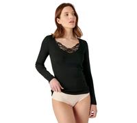 T-shirt manches longues femme Damart Thermolactyl Noir M