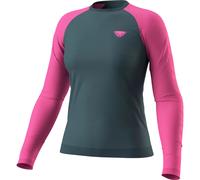 Dynafit T-shirt de running Ultra S‑Tech L/S Femme - M/L - pink glo