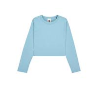 Element - Icon Crop Ls W - T-shirt femme Forget Me Not - XS