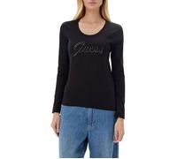 T-shirt manches longues femme Guess Script Logo S