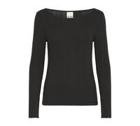 T-shirt manches longues femme Ichi Cella Noir XL