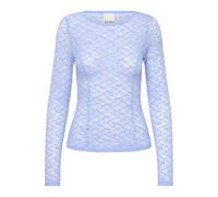 T-shirt manches longues femme Ichi Lacey Bleu L