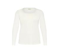 T-shirt manches longues femme KAFFE Curve Britt Blanc S