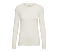 T-shirt manches longues femme KAFFE Drew Blanc XL