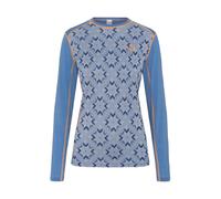 Kari Traa Iselin Long Sleeve T-shirt Bleu M Femme