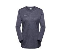 Mammut - Tree Wool FL Longsleeve - Maillot thermique laine mérinos femme Marine Melange - XS