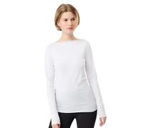 T-shirt manches longues femme Mandala Basic Blanc L