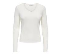 T-shirt manches longues femme Only Sara Sharai Blanc L