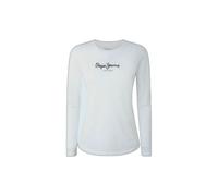 Pepe Jeans New Virginia Long Sleeve T-shirt Blanc S Femme