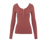 PIECES Pckitte Ls Top Noos Bc Femme T-shirt, Beurre de Pomme., XL