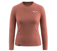 Salewa Puez Dry Long Sleeve T-shirt Rouge M Femme