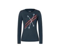 T-shirt manches longues femme super.natural Kryssede Bleu XS