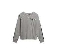 T-shirt manches longues femme Superdry Athletic Essentials Gris L