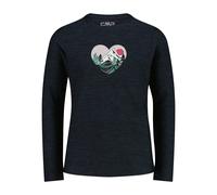 Cmp 33n2245 Long Sleeve T-shirt Noir 10 Years Fille