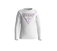T-shirt manches longues fille Guess Core Blanc 14 ans