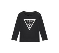T-shirt manches longues fille Guess Core Noir 4 ans