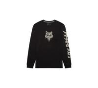 T shirt manches longues fox roughcut dri release noir homme