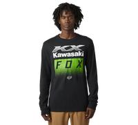 §T-Shirt Manches Longues FOX X Kawi Prem Noir§