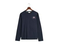 T-shirt manches longues Gant Archive Shield Bleu M