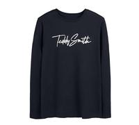 T-shirt Manches Longues Garçon Evan Noir 8A
