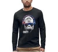 T-shirt manches longues GORILLE CLUBBEUR - PIXEL EVOLUTION - Homme XS