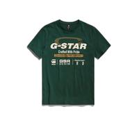 T-shirt manches longues G-Star Old Skool Originals Vert S