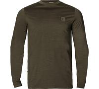 T-shirt manches longues Härkila Base All Season Shadow brown S