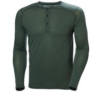 Helly Hansen - Hh Durawool Ls Henley - T-shirt homme Jungle Green - XXL