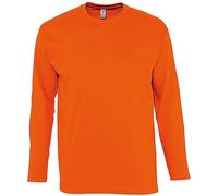 T-Shirt Manches Longues Homme - 11420 - Orange