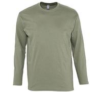 T-Shirt Manches Longues Homme - 11420 - Vert Kaki