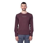 T-shirt manches longues homme Hannah Bine L/S rouge acajou S