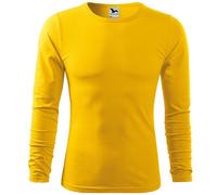 T-Shirt Manches Longues - Homme - Mf119 - Jaune