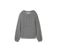 T-shirt manches longues imprimÃ© femme Tom Tailor Gris M